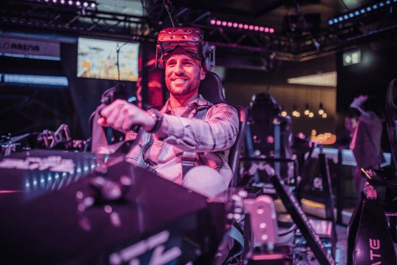 Zurich: Virtual Reality Space Racing Simulator - What to Expect: The Race of the Future